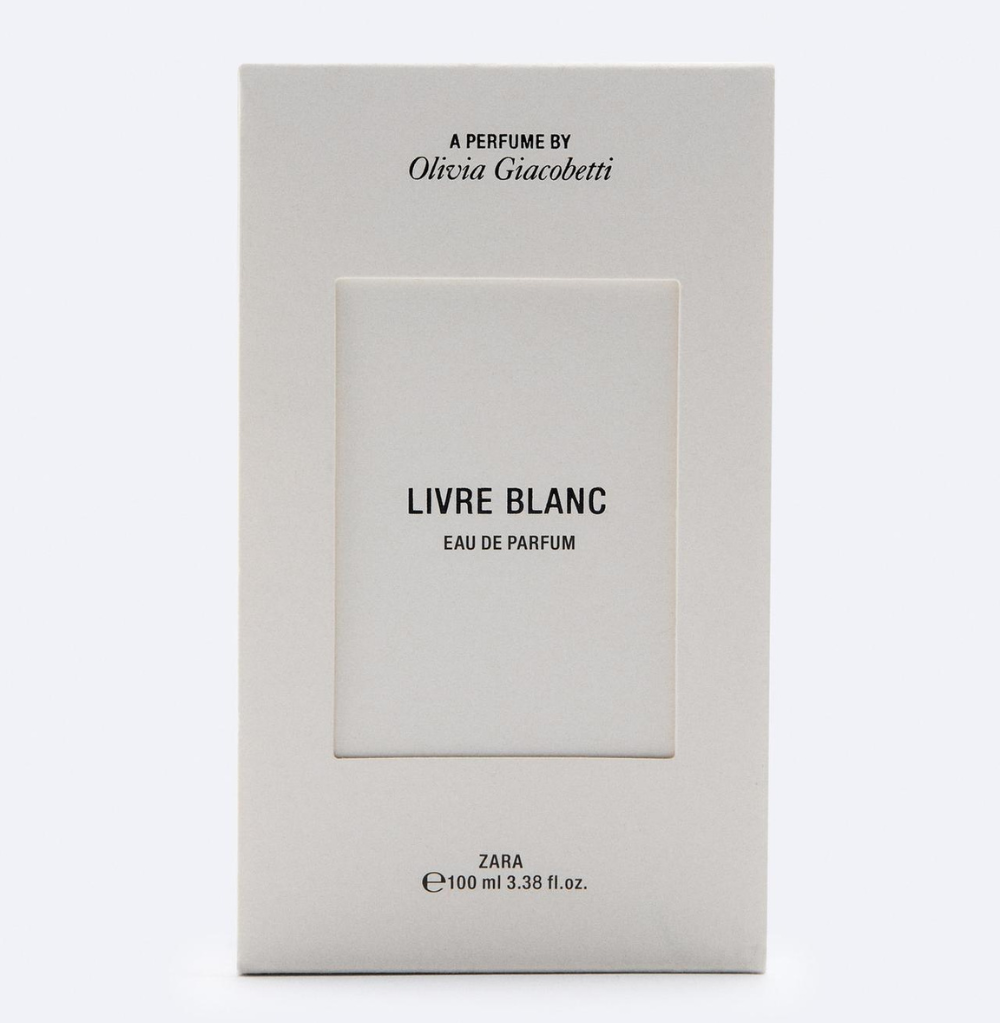 Zara Livre Blanc Eau De Parfum
