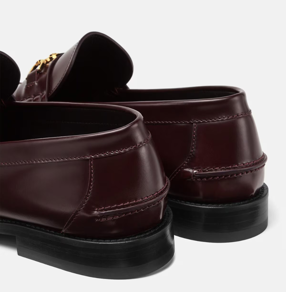 Versace Medusa '95 Loafers, Burgundy