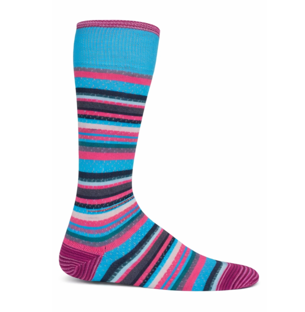 Robert Graham Pomsford Turquoise Socks