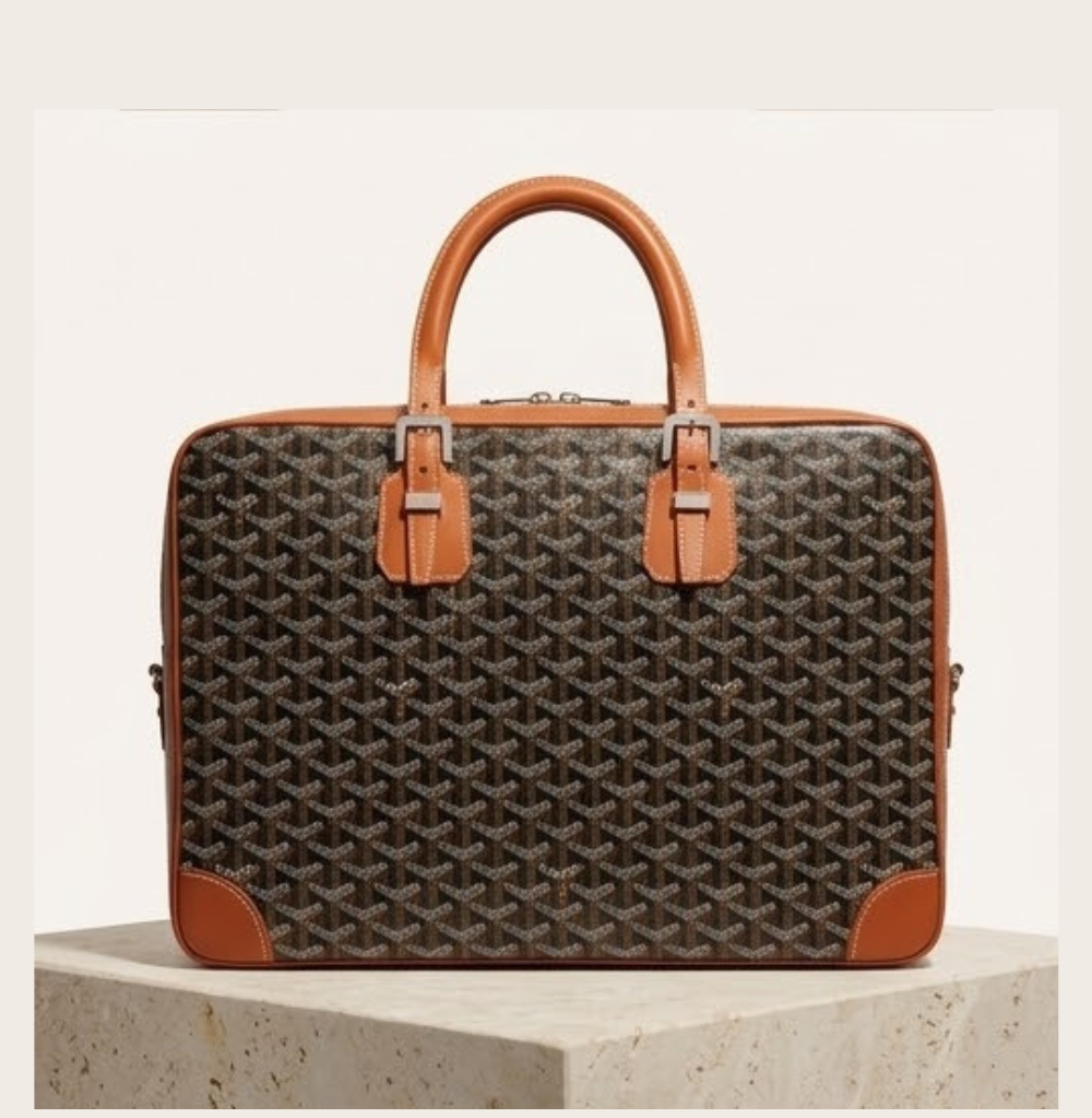 Goyard Ambassade MM Briefcase - Black