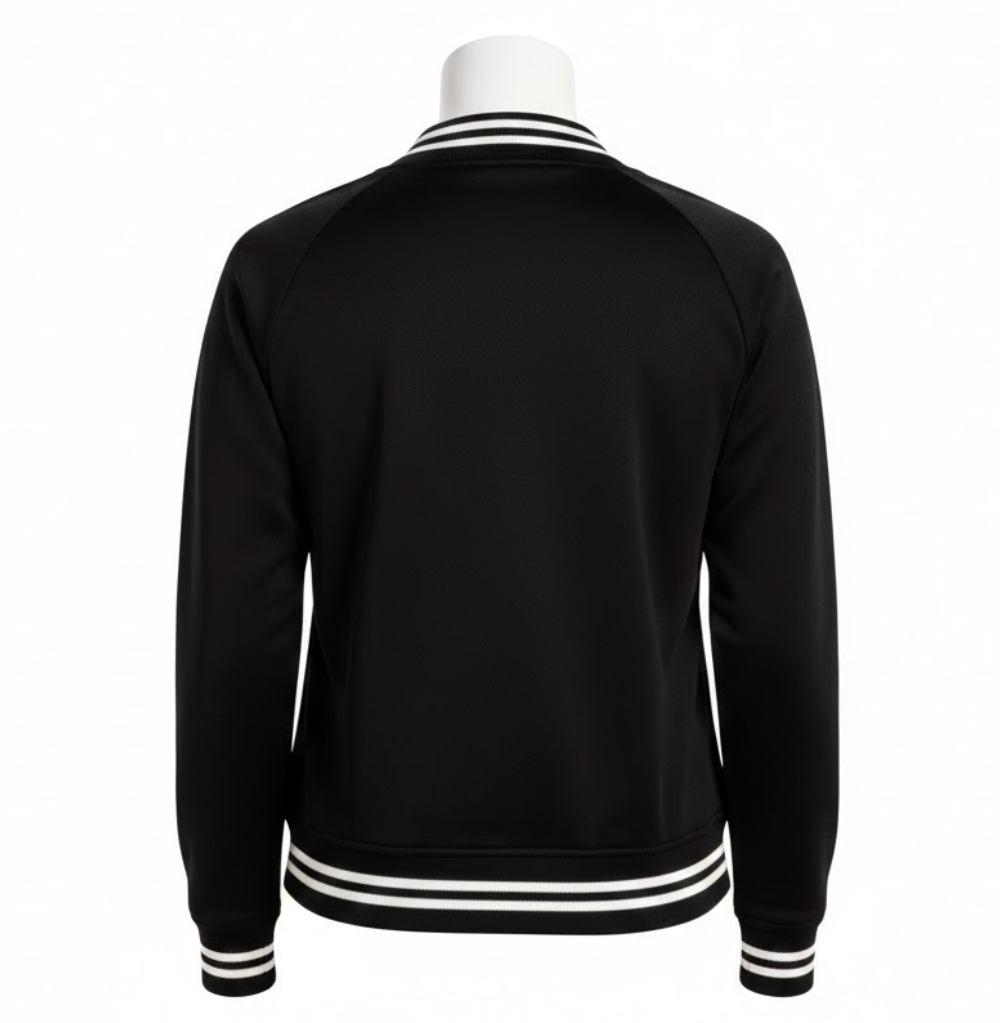 Balera Varsity Bomber Jacket Black