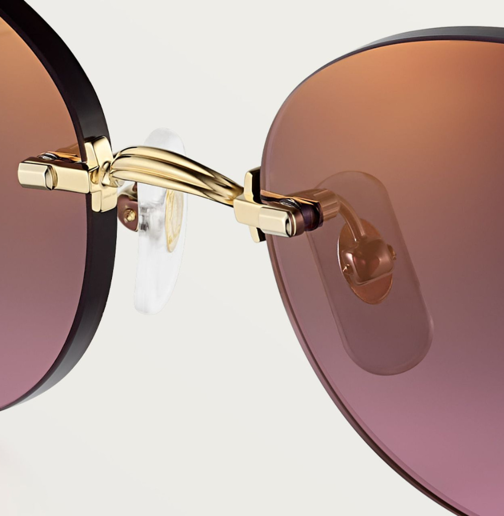 SUNGLASSES, CLASSIC C DE CARTIER MOTIF SUNGLASSES
