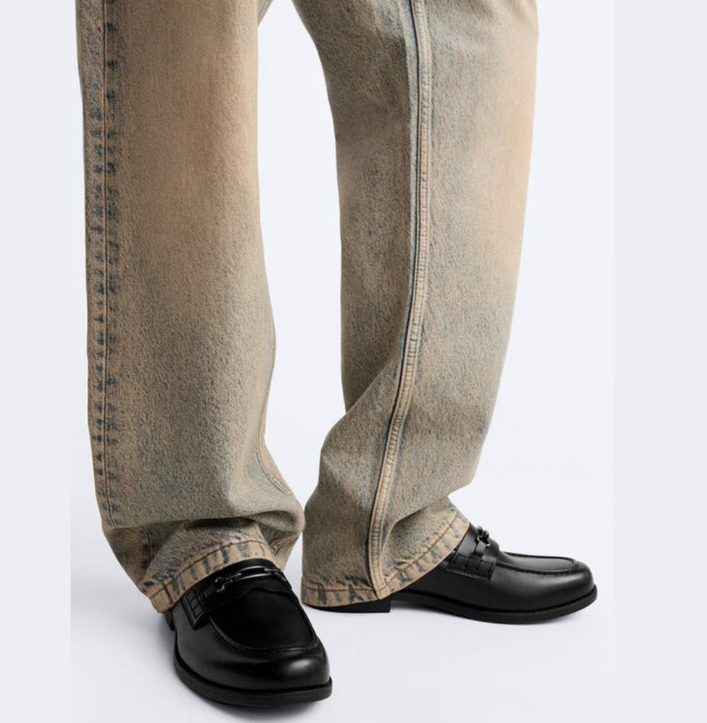 Zara loafers With Appliqué Detail