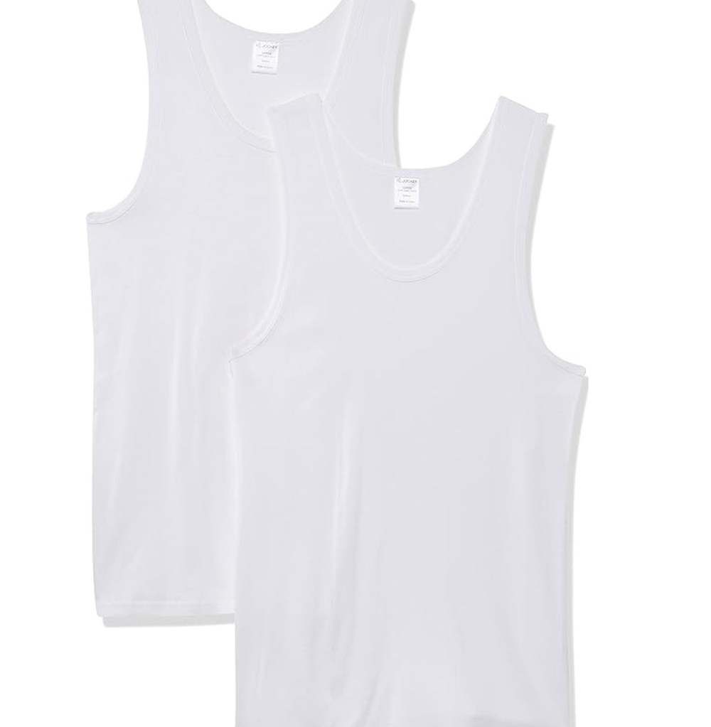 Jockey Classic Rib 2 Pack Singlet