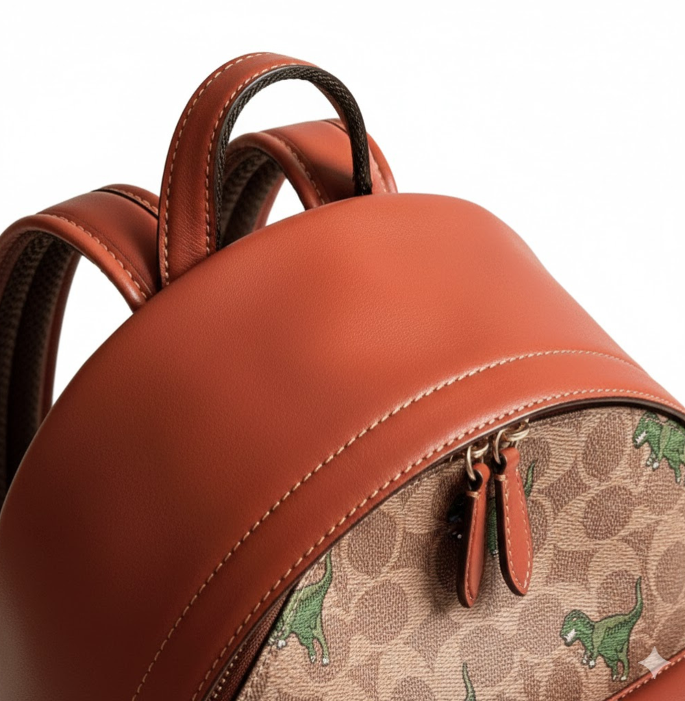 Coach Backpack 24 In Signature Canvas with Rexy Print