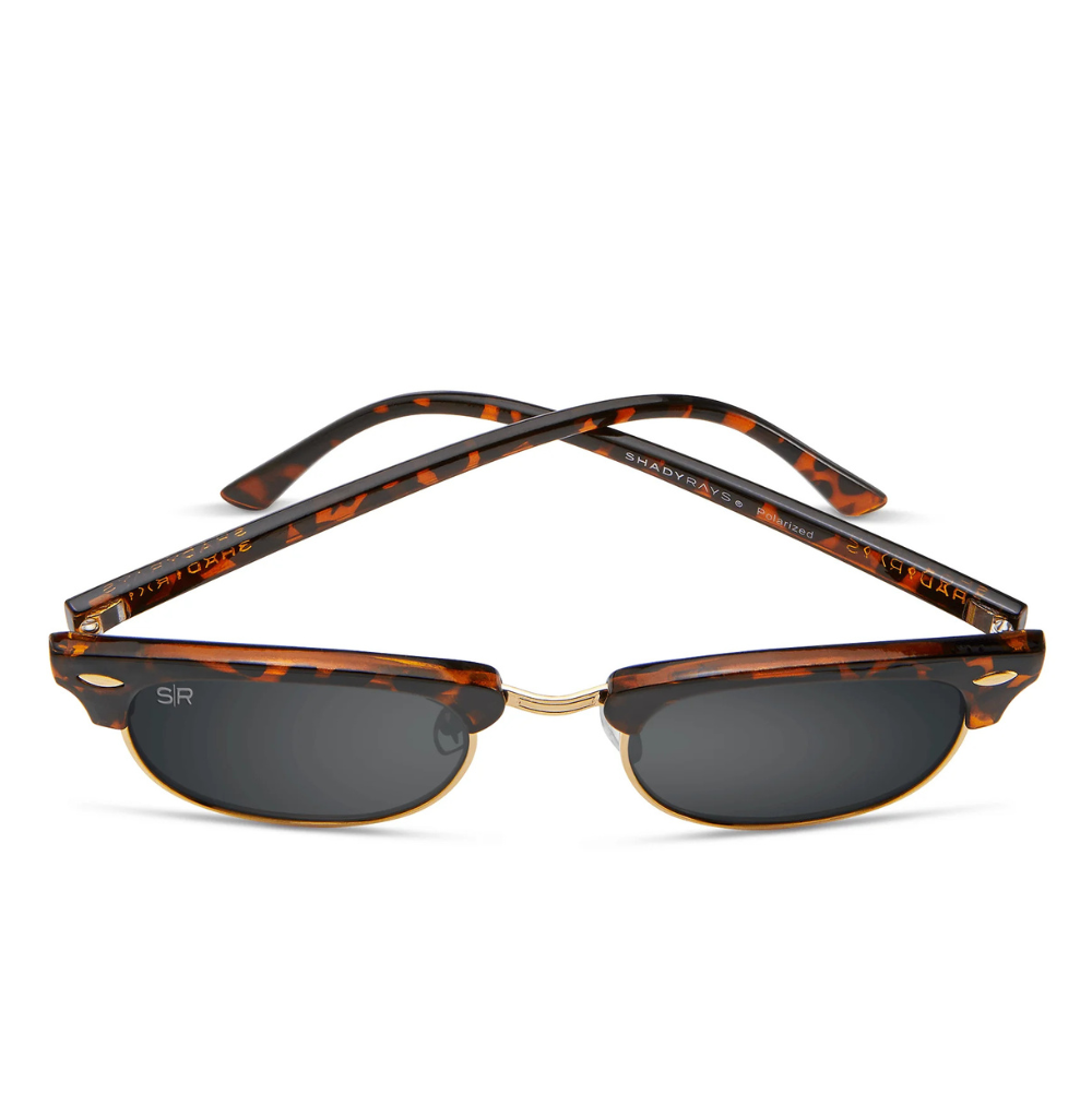 Shady Rays Oakmont Tortoise Tortoise Round Cl-33 Polarized Sunglasses 50-22-147