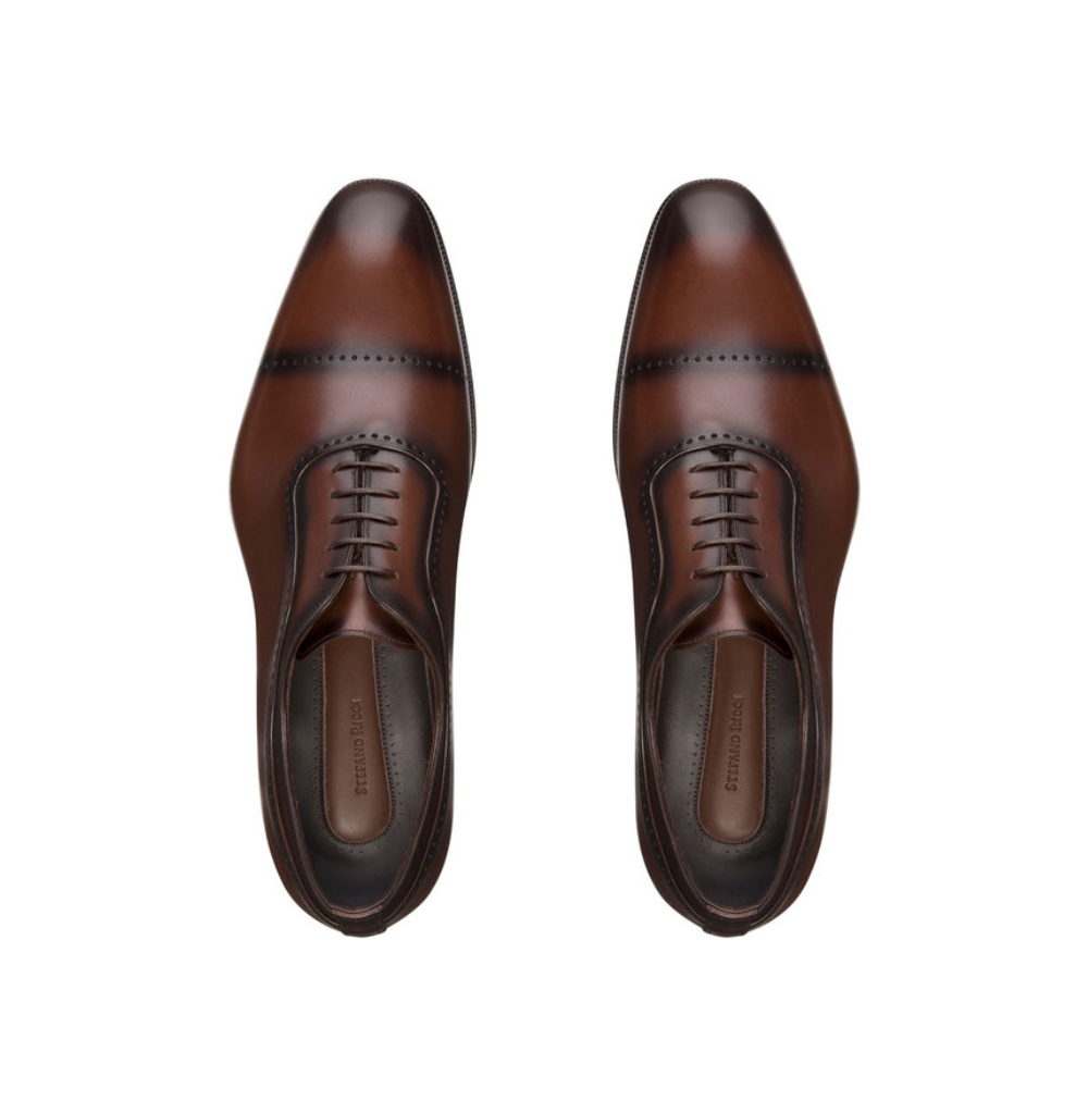 Stefano Ricci Calfskin Leather Derby Loafer