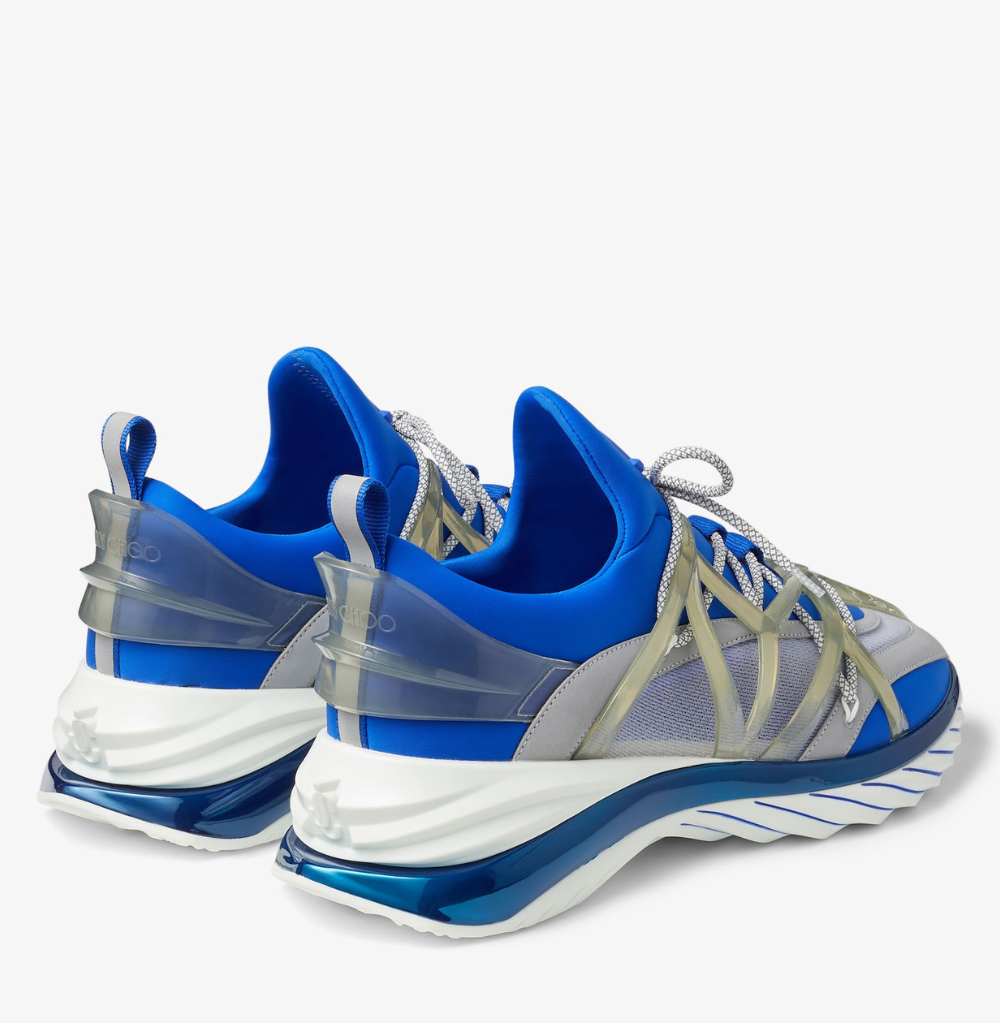 Jimmy Choo Cosmos/M | 44.5, V Ultraviolet Mix Sneaker
