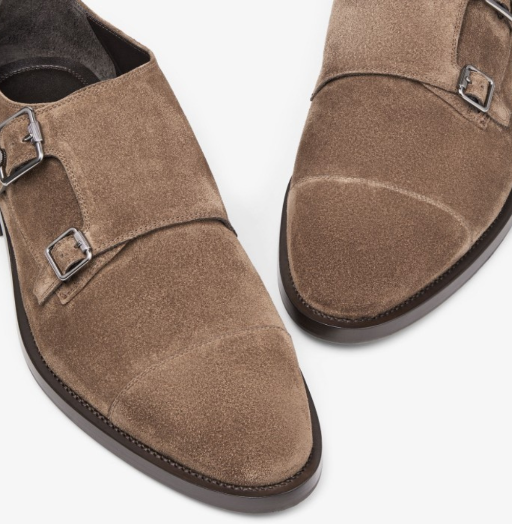 Jimmy Choo Finnion Monkstrap Oak