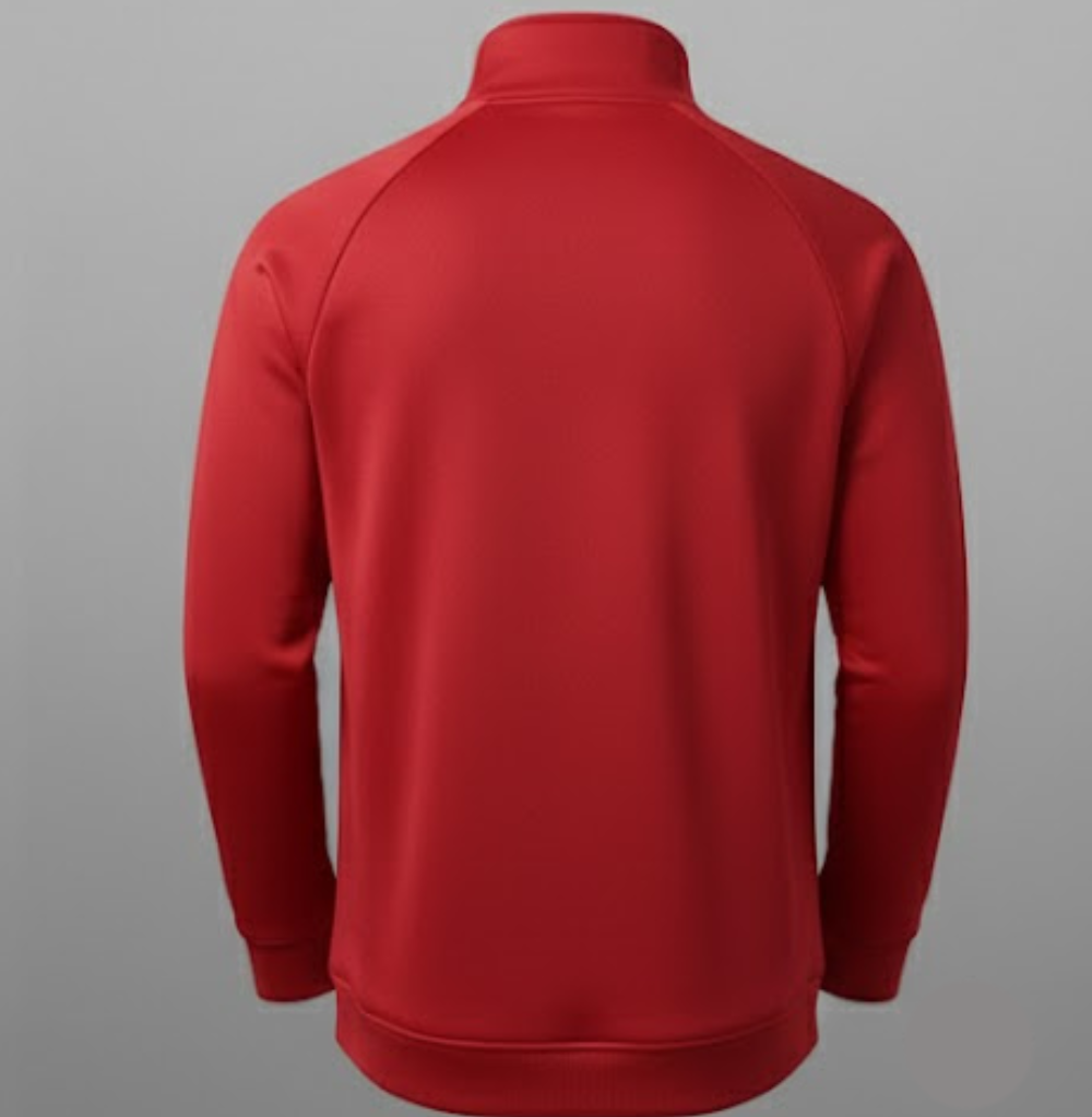 Balera Zip-Front Track Jacket - Red