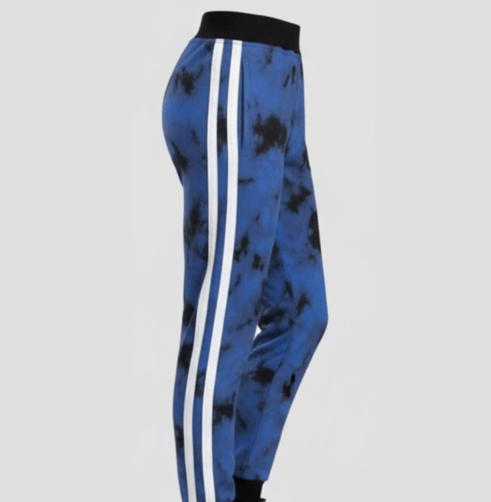 Balera Graphic Print Track Pants, Royal