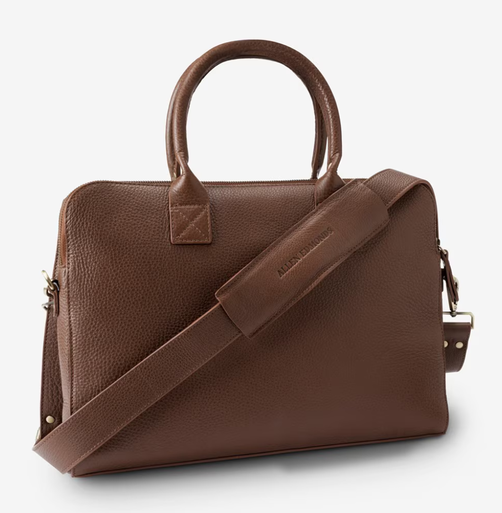 Allen Edmonds Slim Leather Briefcase