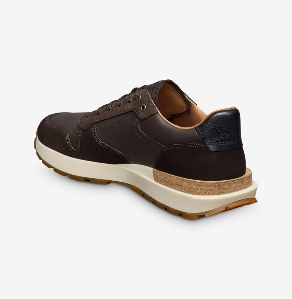 Allen Edmonds Lionel Lace-up Sneaker Dark Black Suede