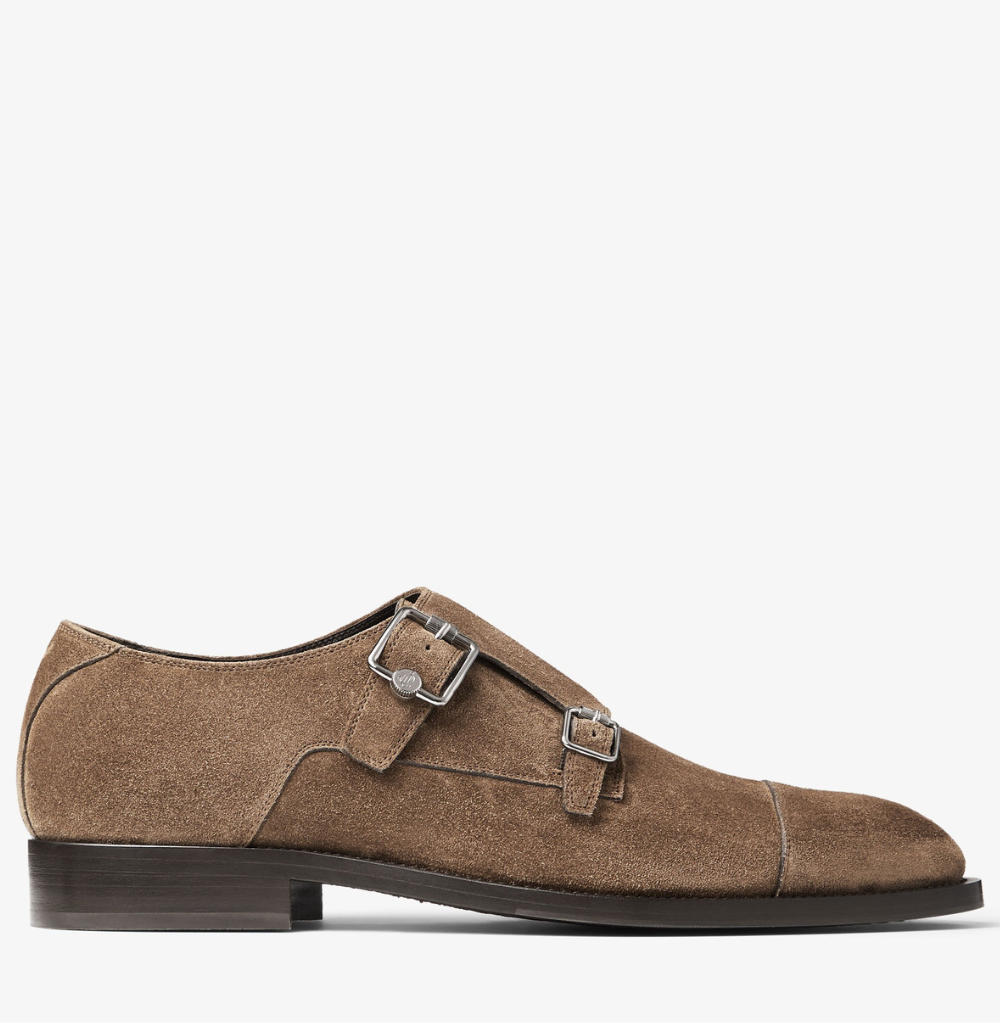 Jimmy Choo Finnion Monkstrap Oak
