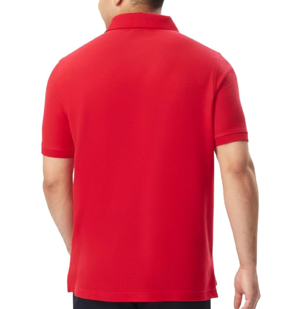 French Toast Men SS Pique Polo Red
