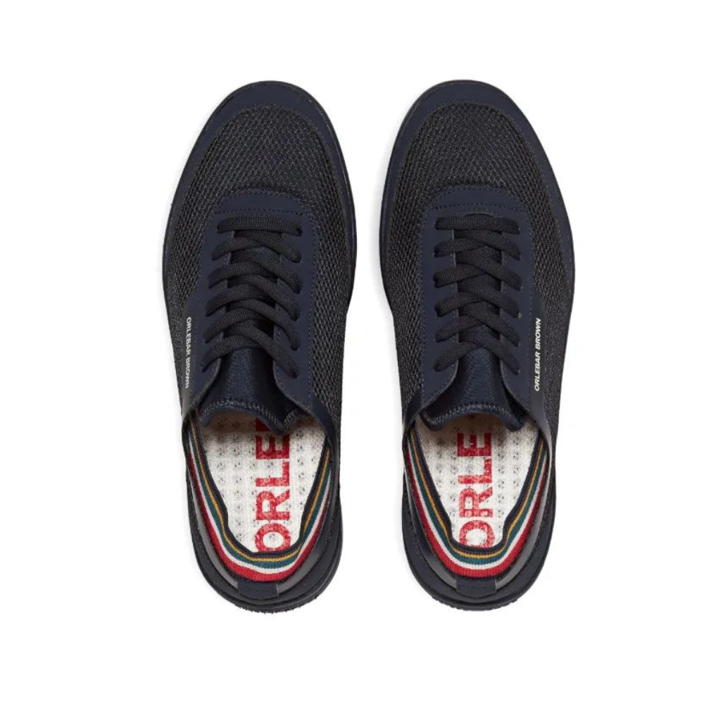 Orlebar Brown Larson Mesh-Panelled Low-Top Sneakers