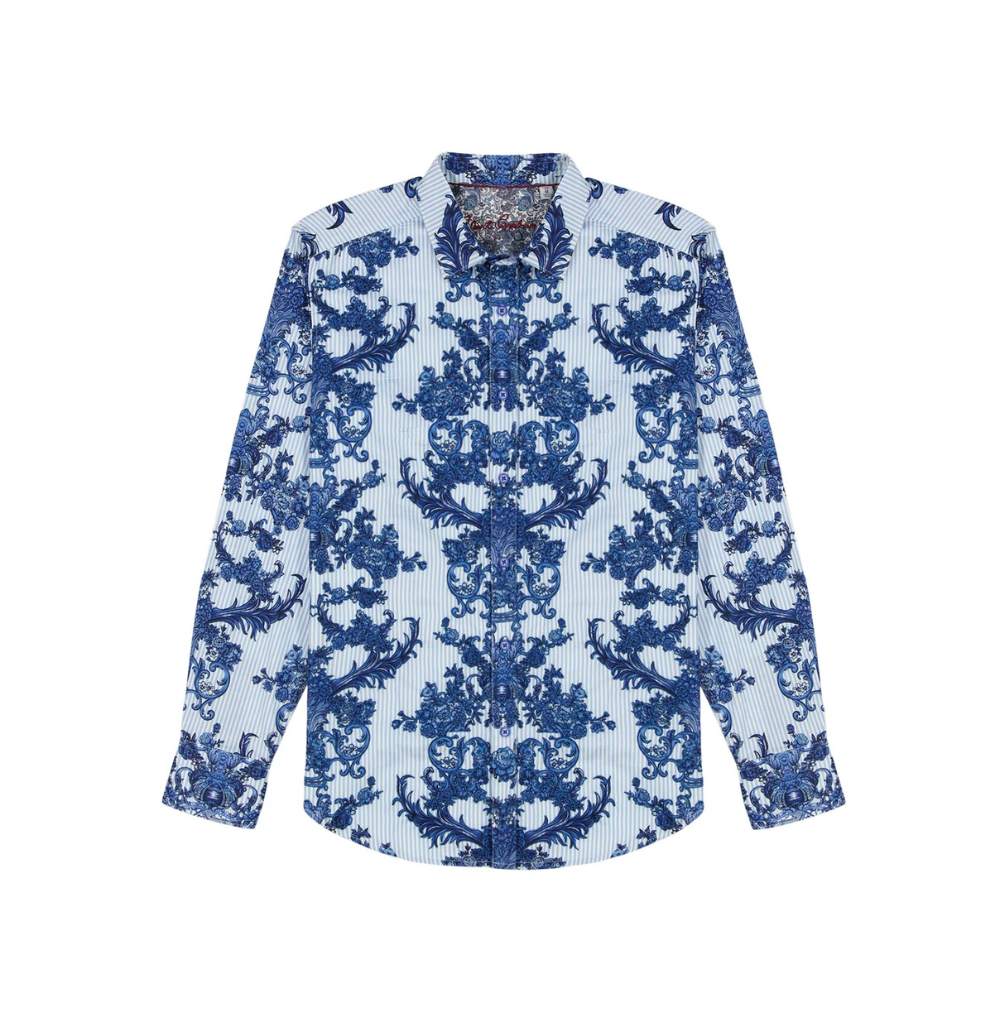 Robert Graham Bayswater Long Sleeve Button Down Shirt Classic Fit