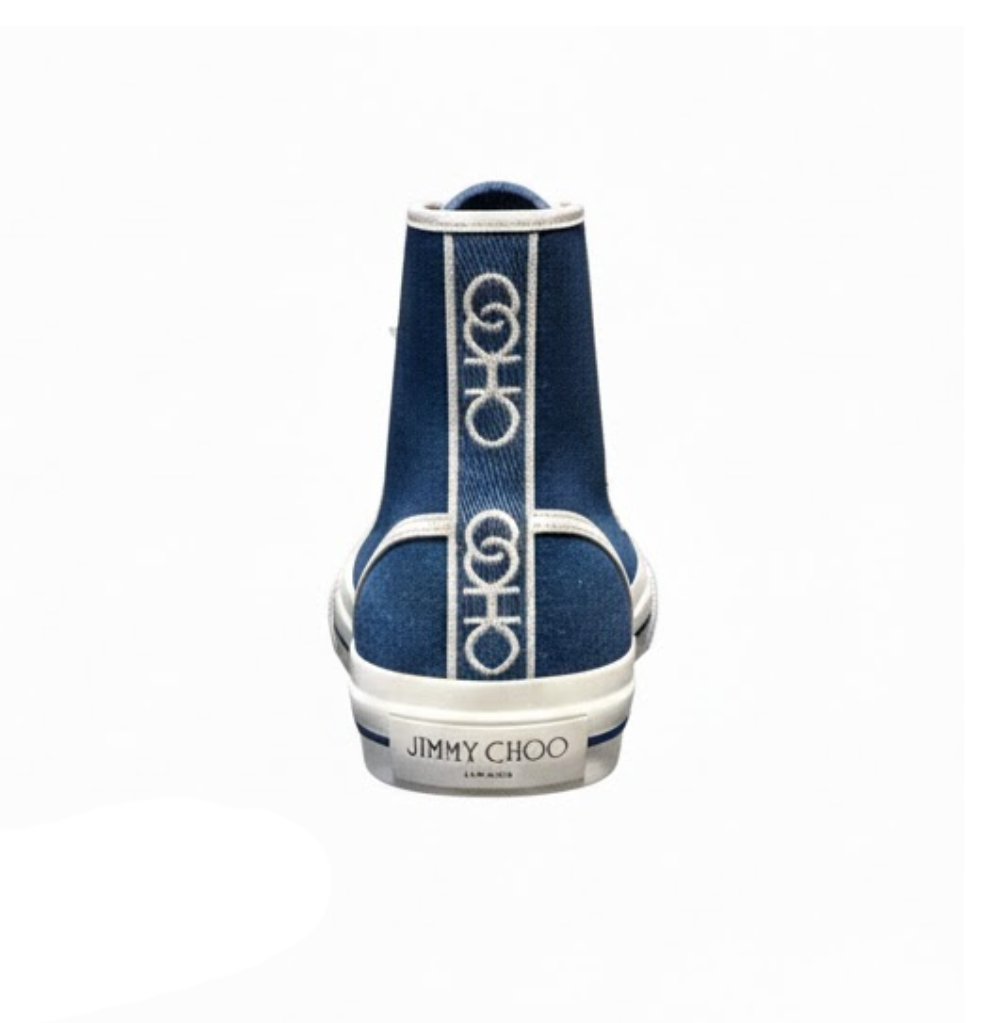 Jimmy Choo Fenix High/M Denim/Milk