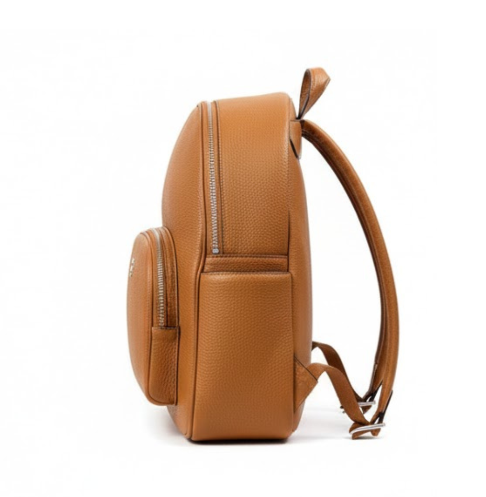 Coach Charter Backpack 24 In Signature Leather Brown