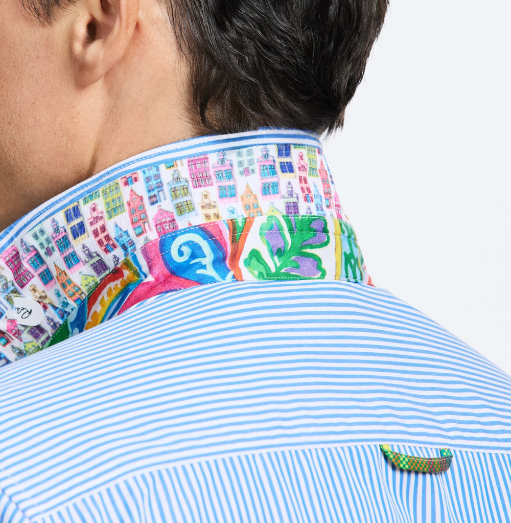 Robert Graham Limited Edition Kaleidescope Long Sleeve Button Down