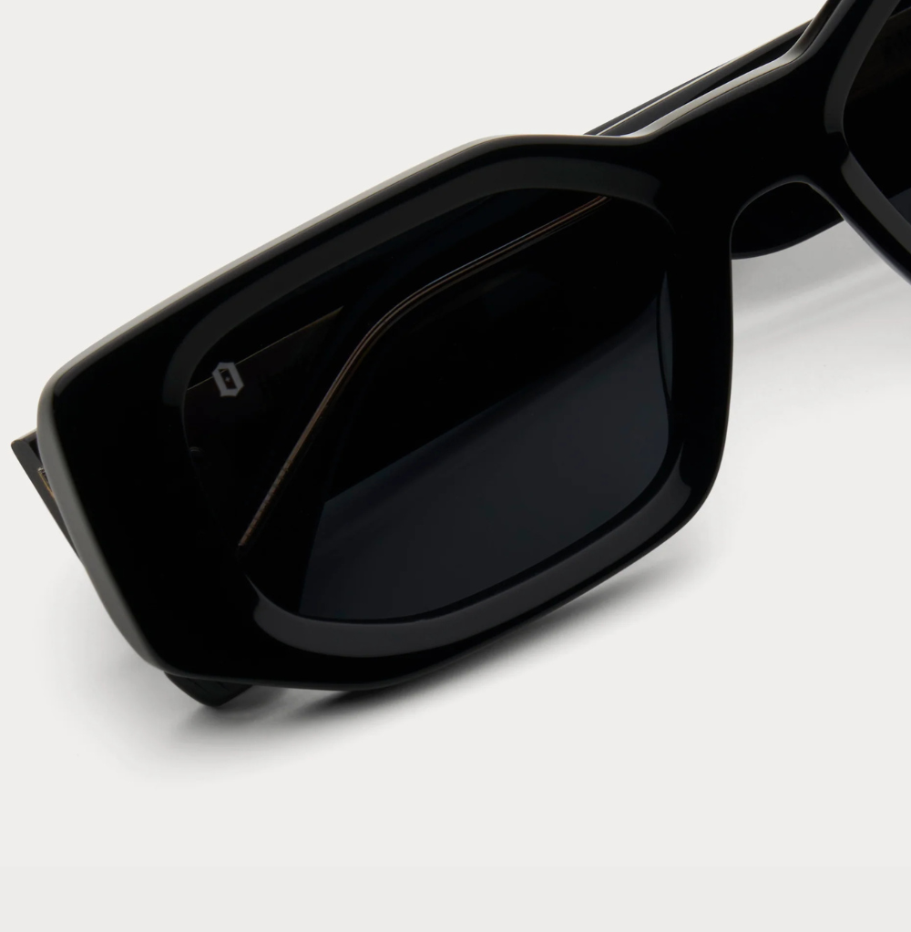 James Oro Shadow Noir Amour Sunglasses
