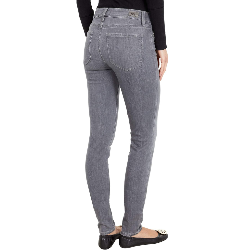 Paige High Rise Leggy Ultra Dust Grey