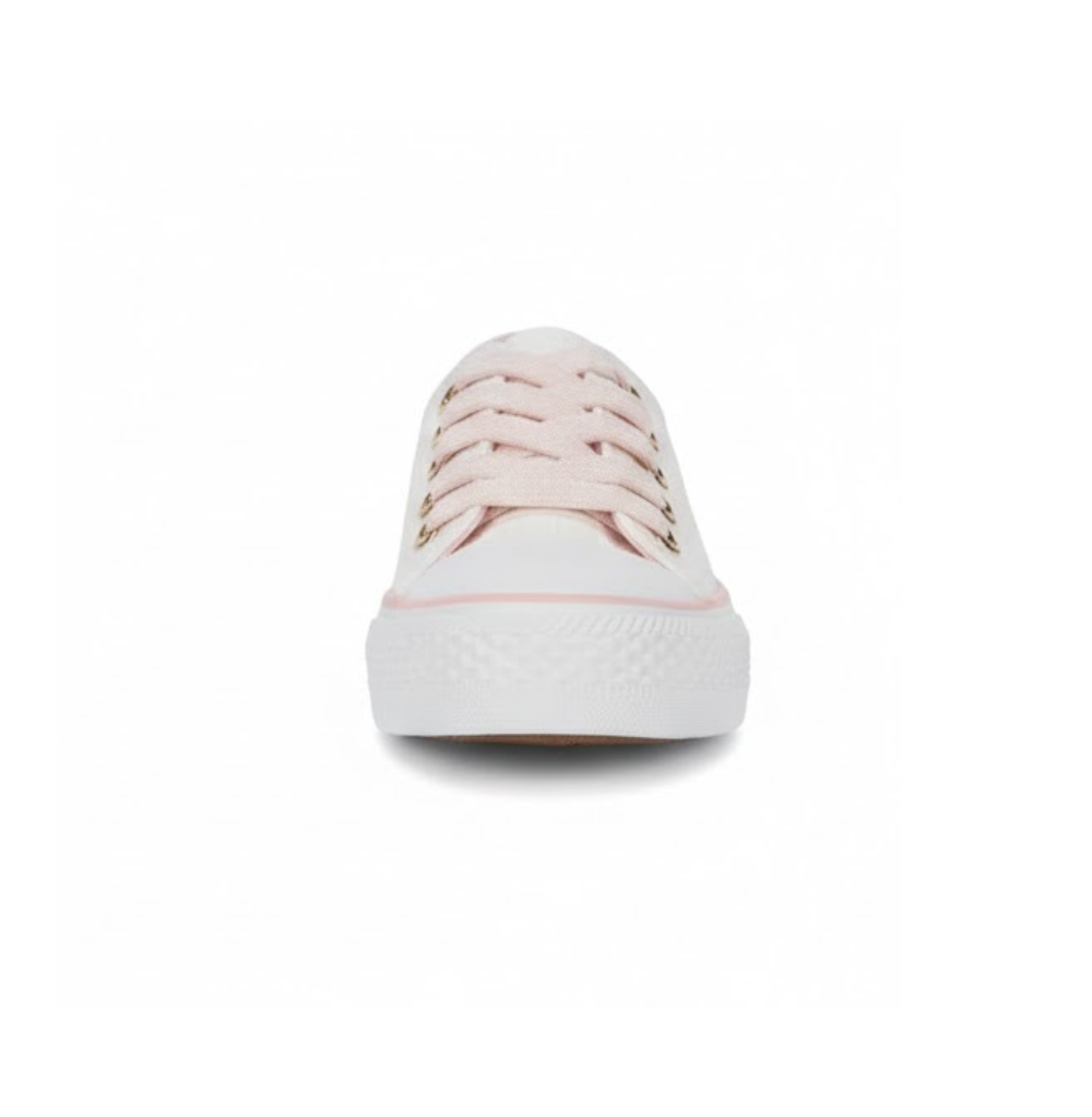 CHIKA10 City Kids 25 Girls' Canvas Trainers - Synthetic
