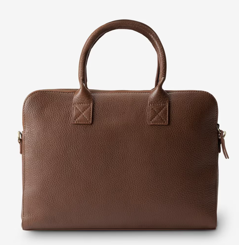 Allen Edmonds Slim Leather Briefcase