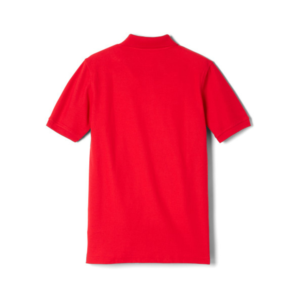 French Toast Men SS Pique Polo Red