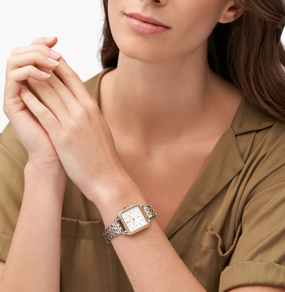 Fossil Colleen Three-Hand Two-Tone Stainless Steel Watch