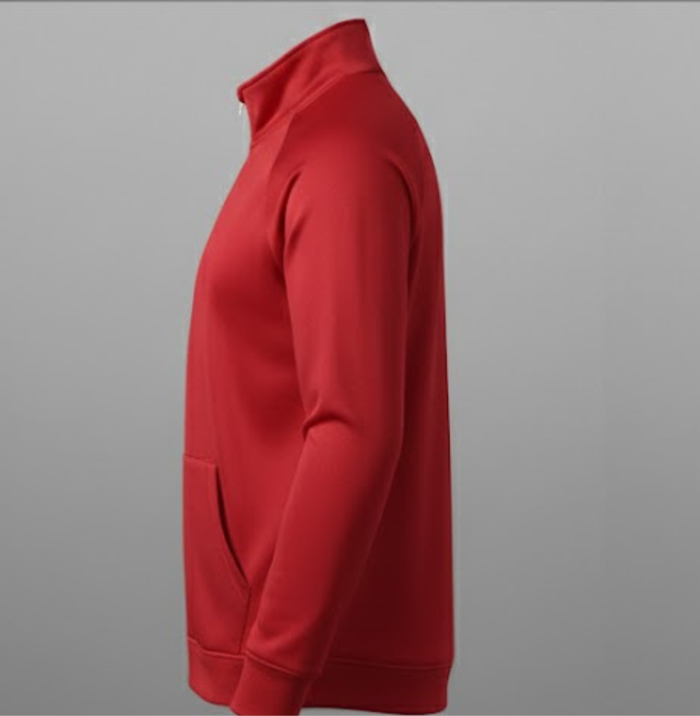 Balera Zip-Front Track Jacket - Red