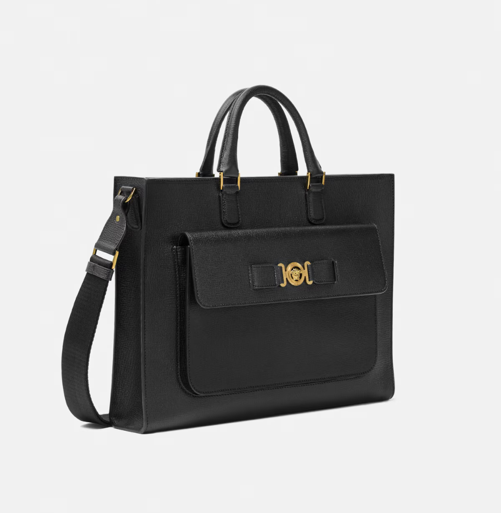 Versace Medusa Biggie Briefcase Bag