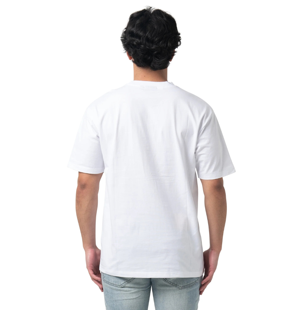 Wesc Mason SS Tee Wesc Miami Unisex Oversize Fit S/S Crewneck Tee White