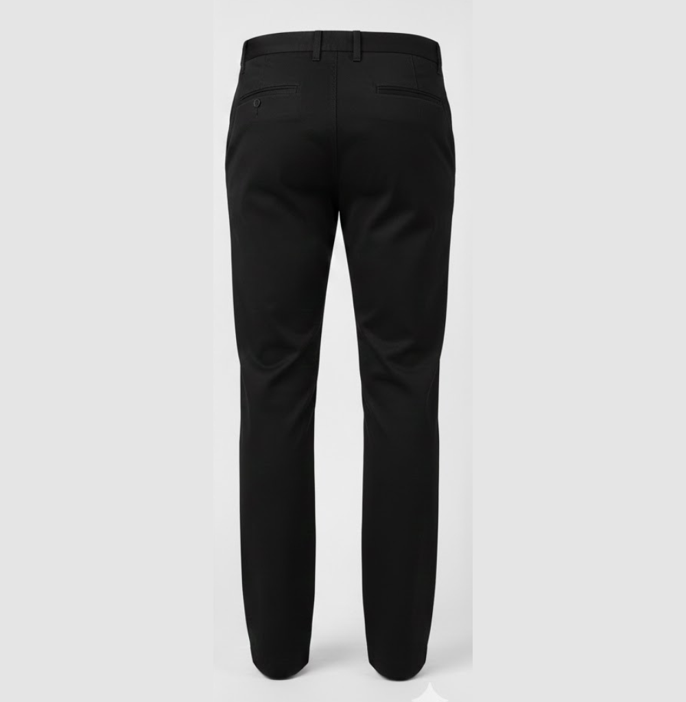French Toast Straight Fit Black Pants