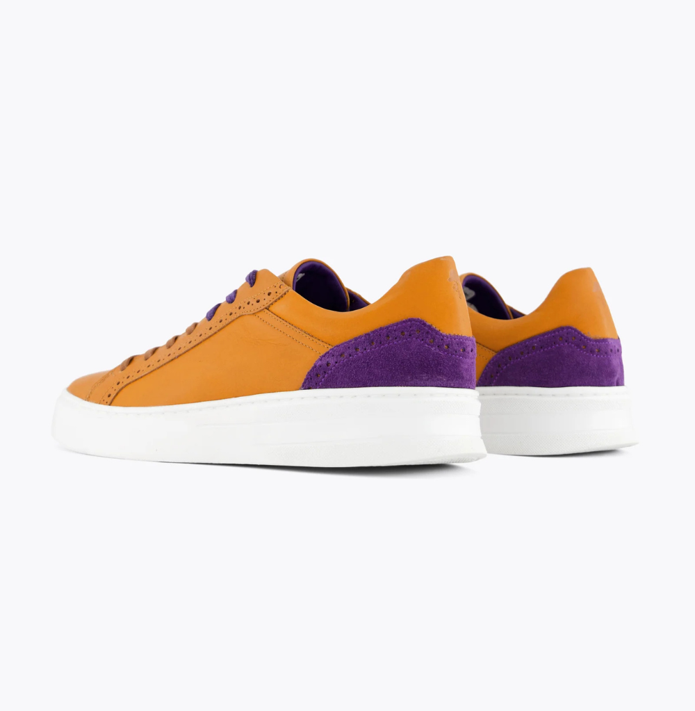 Robert Graham the Nightcap Cognac Sneaker
