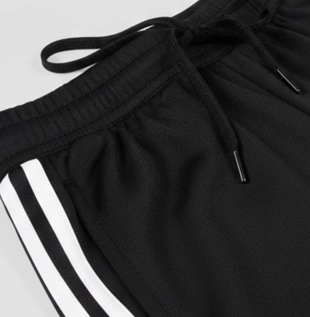 Balera Side Stripe Track Pants Black