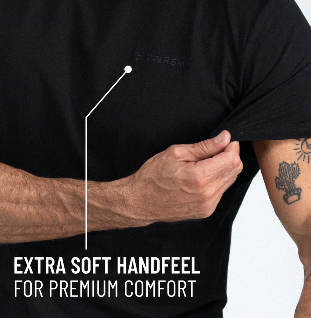 BÆRSkin Sorona Short Sleeve T-Shirt Black
