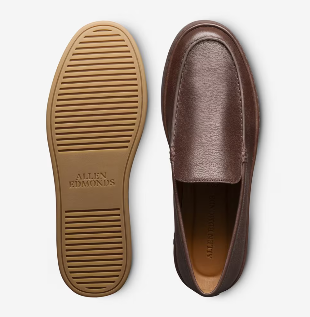 Allen Edmonds Brody Slip-on Dark Brown Leather Sneaker