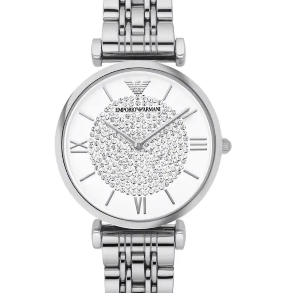 Emporio Armani Women's Two-Hand Stainless Steel Watch