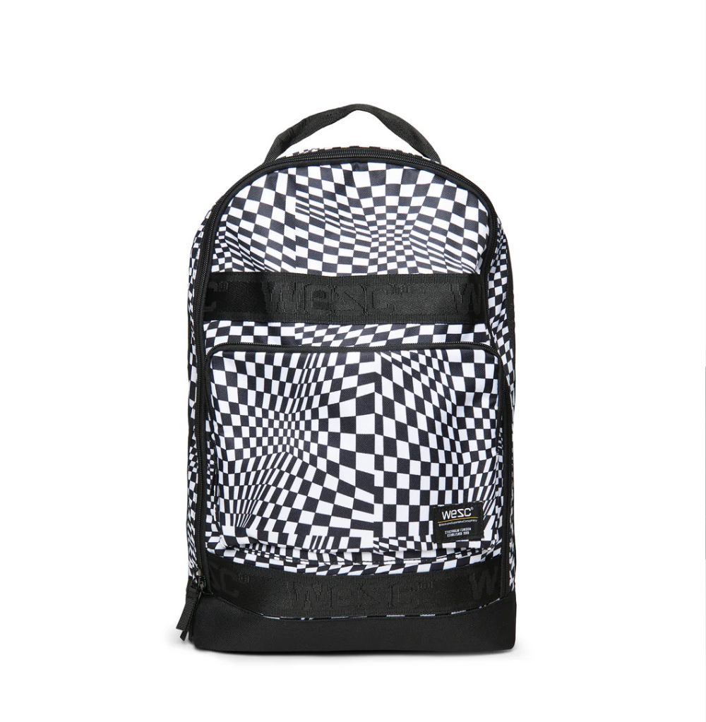 Wesc Hannu Warped Checkerboard Unisex Backpack