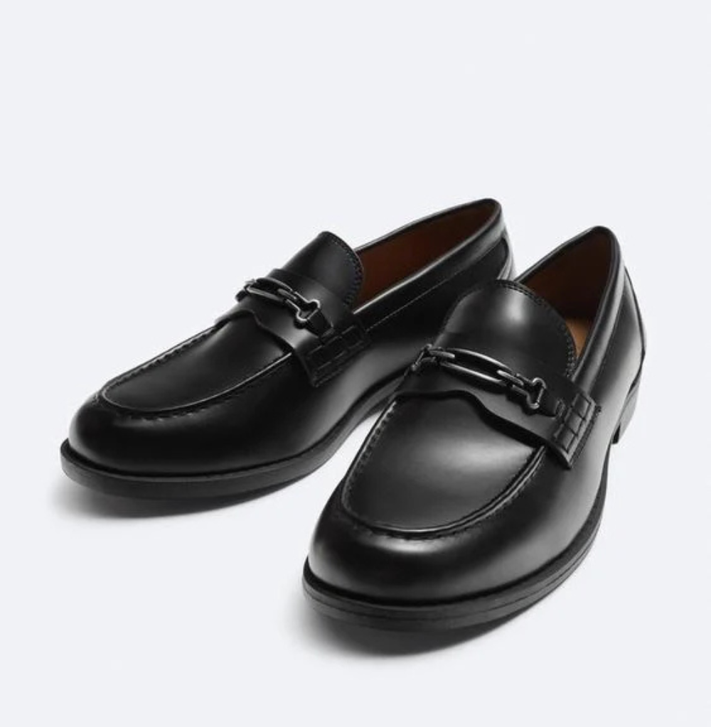 Zara loafers With Appliqué Detail
