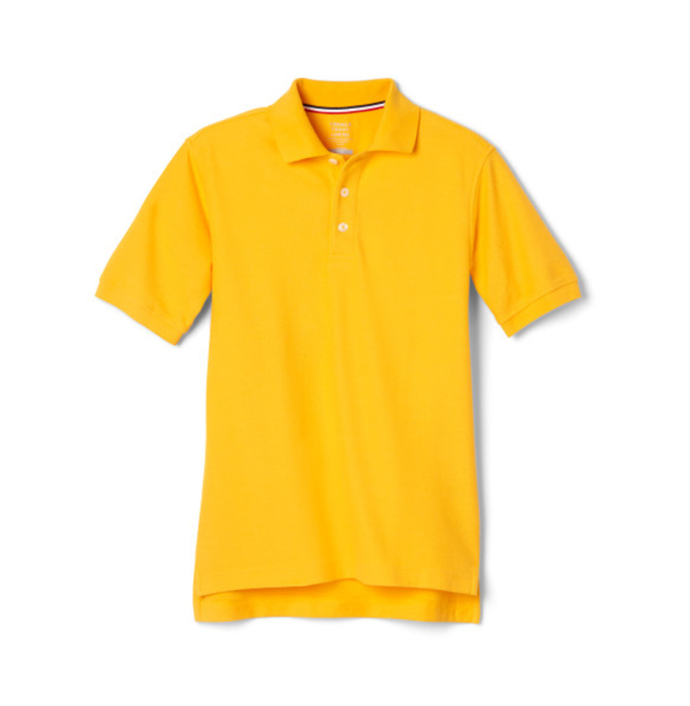 French Toast Men SS Pique Polo Gold