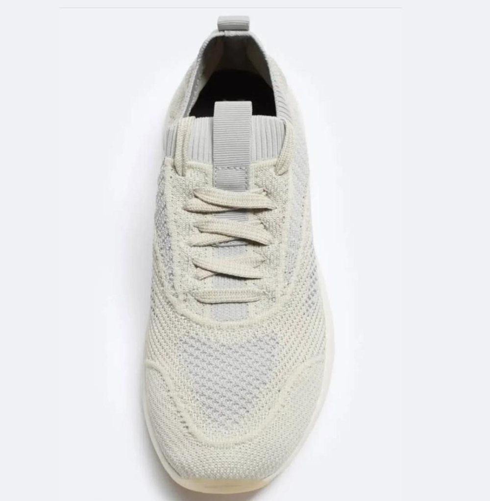 Zara Knit Fabric Sneakers
