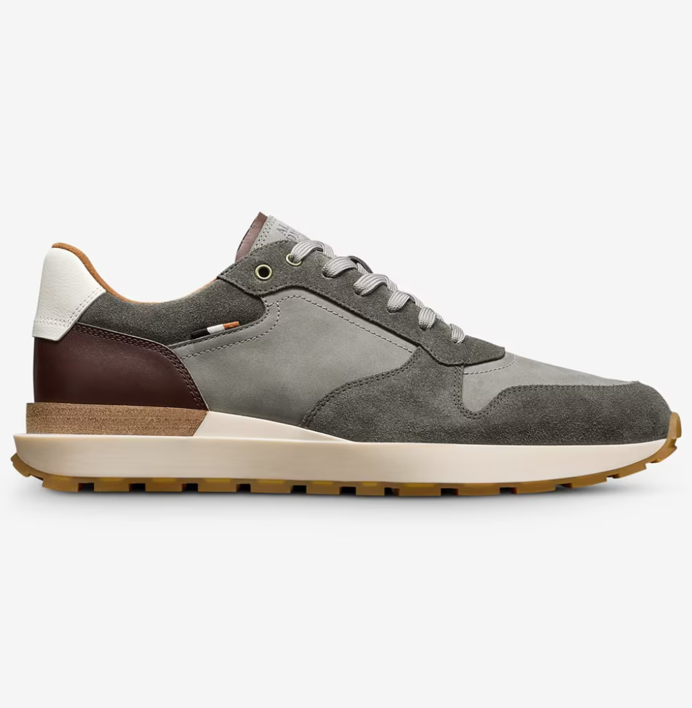 Allen Edmonds Lionel Lace-up Sneaker Grey Suede