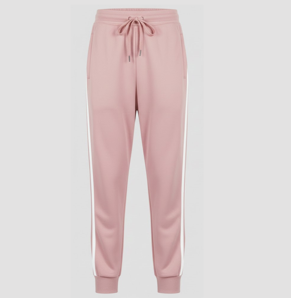 Balera Side Stripe Track Pants Pink
