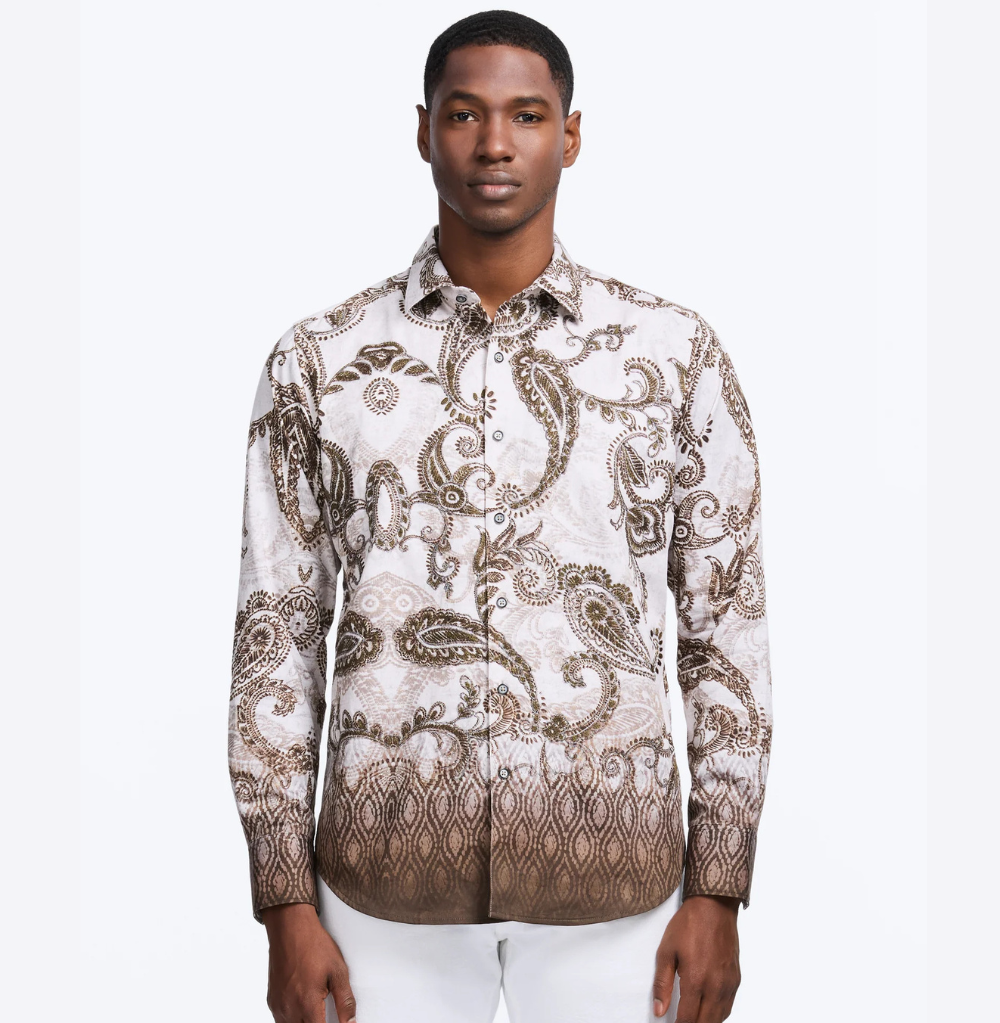 Robert Graham Wallington Long Sleeve Button Down Shirt