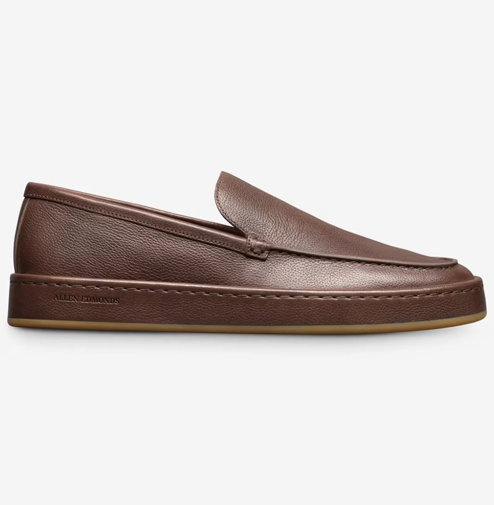 Allen Edmonds Brody Slip-on Dark Brown Leather Sneaker