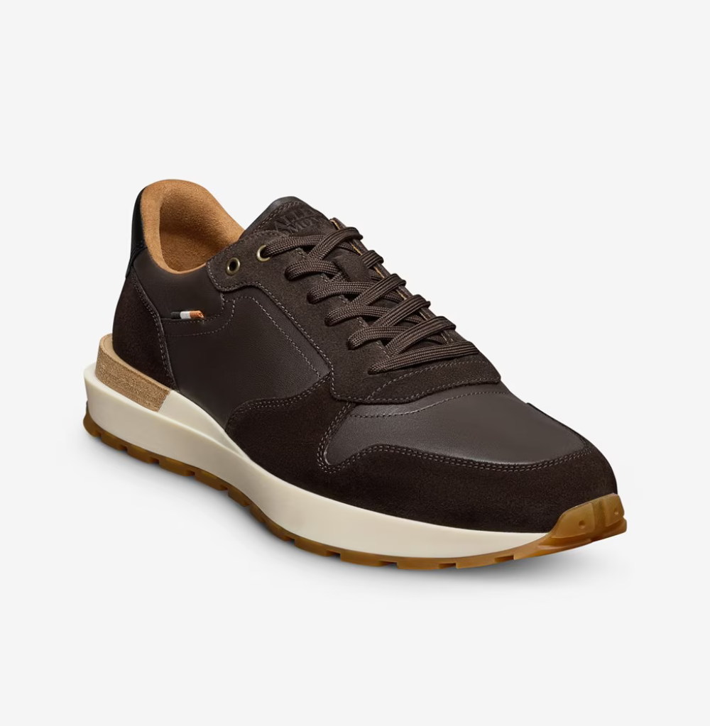 Allen Edmonds Lionel Lace-up Sneaker Dark Black Suede