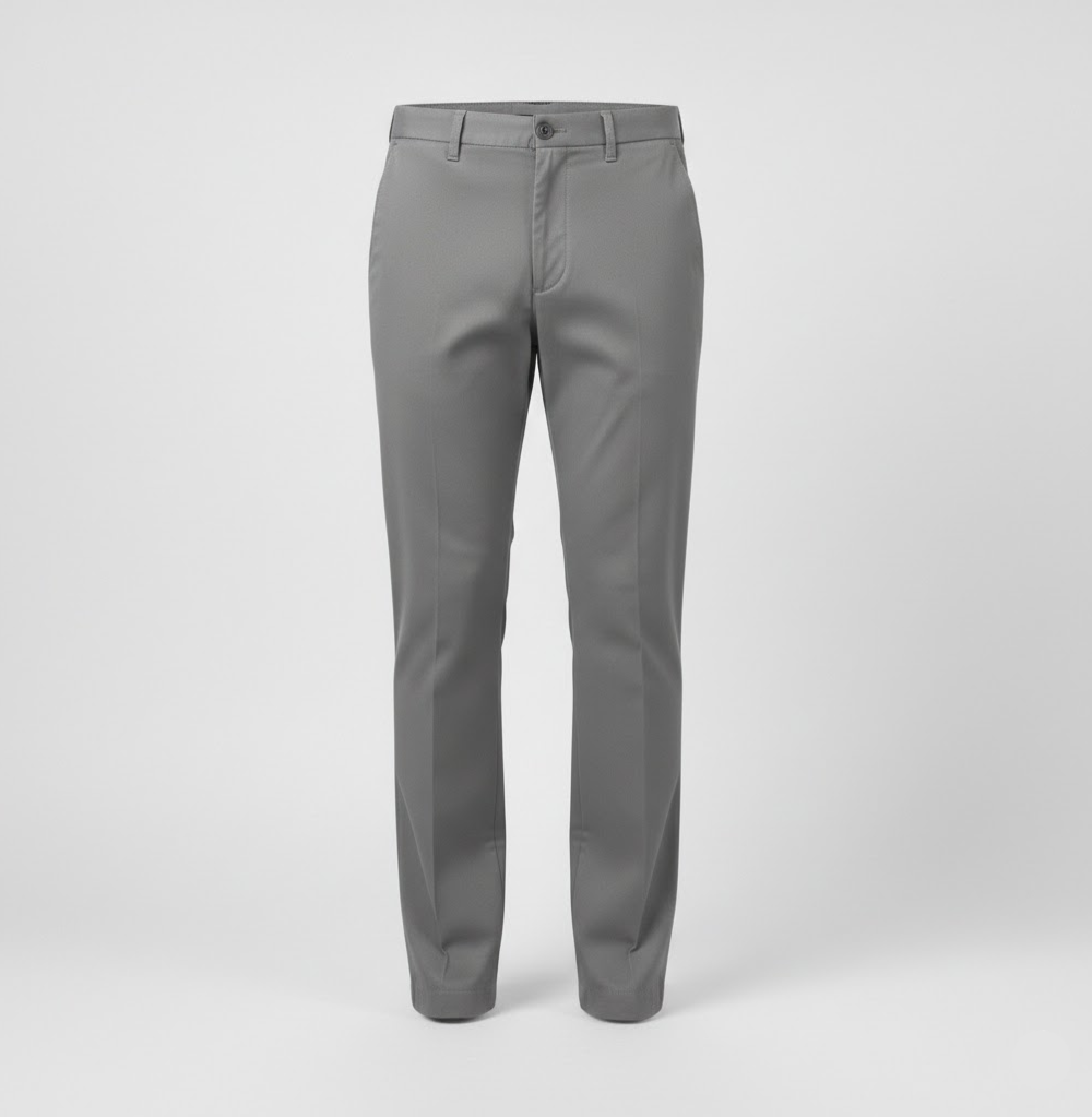 French Toast Straight Fit Grey Pants